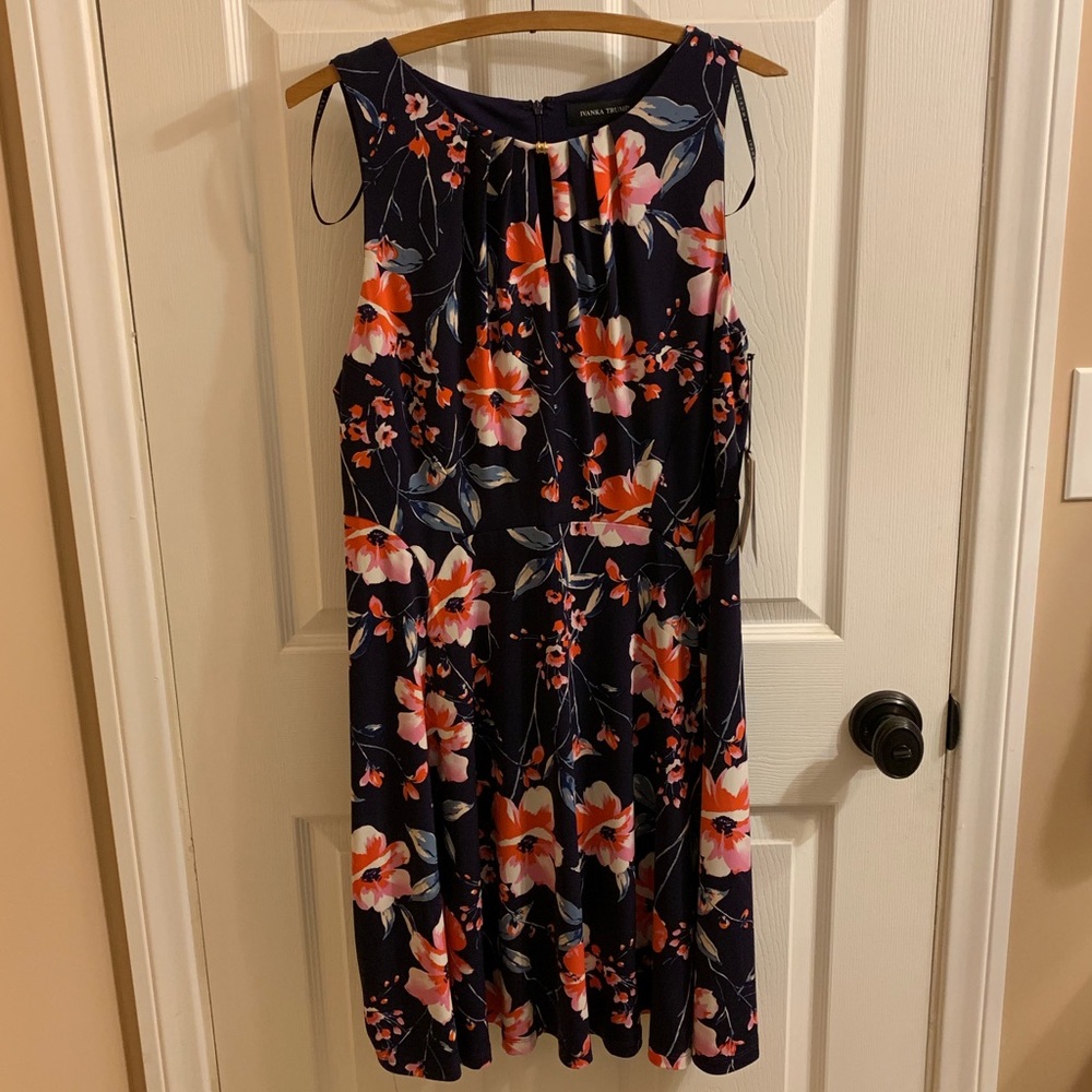 NWT Ivanka Trump Floral Dress